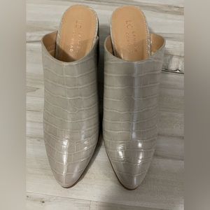 Lauren Conrad alligator mules